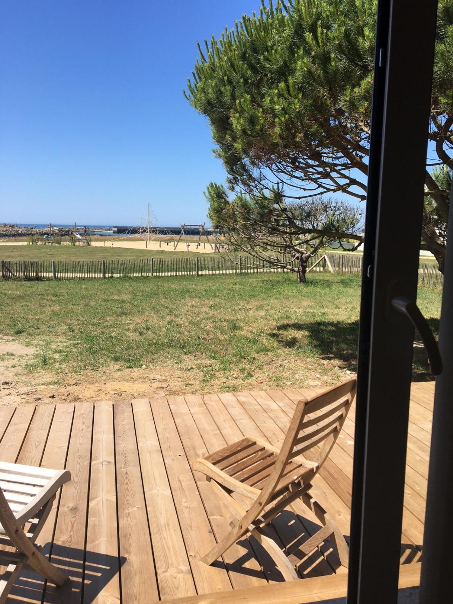 Appart-Studios Vue Mer Panoramique St Guenole Cote Mer Penmarcʼh Exterior foto